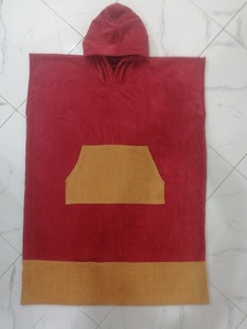 Hot Sales Custom Designed Woven Bamboo Terry Square <b>Hooded</b> <b>Towel</b> Soft Absorbent Disposable <b>Adult</b> Beach Pattern Ponchos Bathroom - Product Image 4