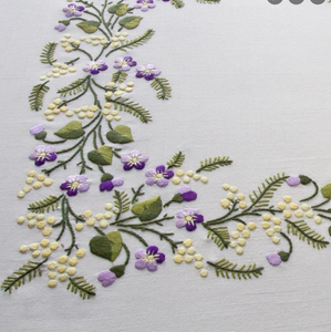 Serviette de table brodée de qualité supérieure, linge de table décoratif de haute qualité pour la maison, la salle à manger et l'hôtellerie - Product Image 5