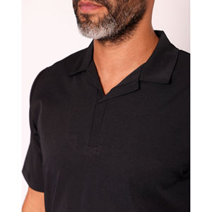 Nouvelle Tunique de Salon de Beauté Personnalisée, Uniforme Élastique pour Soins des Ongles et Spa, Blouse de Travail avec Dentelle Ajustable Tricotée pour Hommes Grandes Tailles - Product Image 5