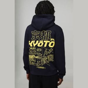 Sudadera con Capucha Holgada de Algodón para Hombre, Estampado Gráfico 3D, Estilo Urbano Moderno, Transpirable, para Primavera, Estilo de Vida al Aire Libre - Product Image 3
