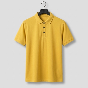 เสื้อโปโลชายพรีเมียม ผ้าโพลีเอสเตอร์/คอตตอน 100% 220 GSM ระบายอากาศได้ดี ทรงปกติ ติดกระดุม 3 เม็ด - Product Image 4