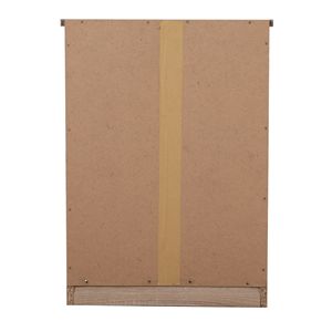 Comodino in legno sandalo contemporaneo elegante - Product Image 4