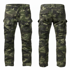 Pantalon cargo camouflage personnalisé à prix de gros, avec logo sur mesure, multi-poches, style décontracté, pantalon de travail - Product Image 6