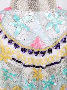 Elegante Pañuelo de Boda Bordado de Poliéster con Ribete de Encaje Floral, Talla Adulto, Chandni Export House, Hecho en India, ODM - Product Image 5