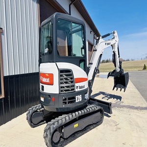 Miniexcavadora Bobcat E26 confiable, diseñada para construcción, paisajismo, excavación de zanjas y trabajos de servicios públicos. - Product Image 2