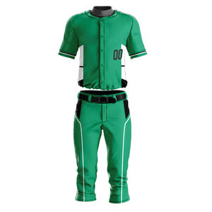 2026 New Wholesale Breathable Baseball Uniforms 100% Polyester Sportswear with Custom Printed Logo-Low Price - Product Image 1