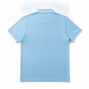 เสื้อโปโลลายทางแฟชั่น คอปกตัดสีแบบกำหนดเอง เสื้อโปโลลำลองทรงเข้ารูป ผ้าฝ้าย ผู้ผลิตเสื้อโปโลชาย - Product Image 2