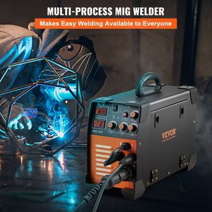 270A 3-in-1 Combo MIG TIG saldatore 110V/220V saldatrice multiuso 110V/220V saldatrice - Product Image 2