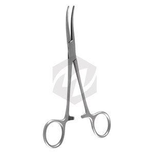 Pinzas Hemostáticas Curvas con Mordazas Dentadas Crile, Tamaños 5.5" y 6.25", Instrumentos Médicos Quirúrgicos de Alta Calidad, Sujeción 6.25" - Product Image 2