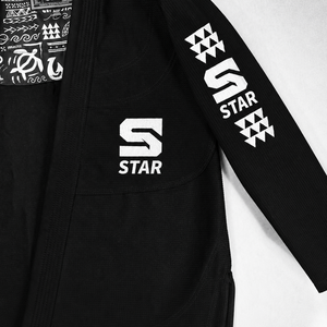 Uniforme de Jiu-Jitsu Brasileño (BJJ) Star Sports, 450 GSM, Algodón Reforzado, Aprobado por la IBJJF, Tela Preencogida, Logotipo Personalizado, Proveedor - Product Image 4