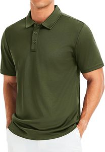 Chemise décontractée pour homme en Spandex/Polyester à motif floral, respirante, pour le golf, uniforme, personnalisation de marque, vente en gros - Product Image 2