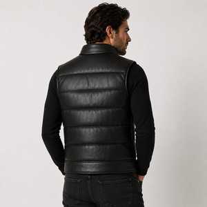 Gilet matelassé unisexe isolé et léger, chaud, sans manches, pour l'hiver, veste d'extérieur, bodywarmer - Product Image 3