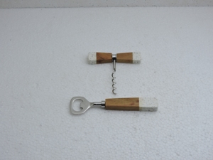 Best Design Bottle Opener & Cock <b>Screw</b> Stainless Steel Bottle Opener With Resin Handle Cock <b>Screw</b> At low wholesale Price - Product Image 6