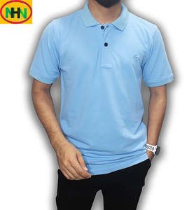 Camiseta de Golf Personalizada de Alta Calidad para Hombre, de Manga Corta, Tejida, Compresiva, Formal o Informal, de Fábrica en Bangladesh - Product Image 3