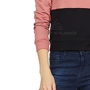 เสื้อสเวตเชิ้ตผู้หญิงสีสันสดใส ผลิตในปากีสถาน พิมพ์โลโก้ตามสั่ง เสื้อสเวตเชิ้ตผู้หญิงลำลอง - Product Image 6