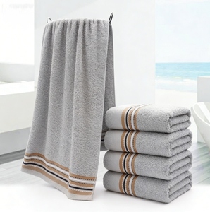 Juego <span class=keywords><strong>de</strong></span> <span class=keywords><strong>Toallas</strong></span> <span class=keywords><strong>de</strong></span> <span class=keywords><strong>Baño</strong></span> <span class=keywords><strong>de</strong></span> <span class=keywords><strong>Microfibra</strong></span> con Logotipo Personalizado, <span class=keywords><strong>Toallas</strong></span> Suaves Súper Absorbentes <span class=keywords><strong>de</strong></span> Secado Rápido <span class=keywords><strong>para</strong></span> el Hogar y el <span class=keywords><strong>Baño</strong></span> del Hotel - Product Image 1