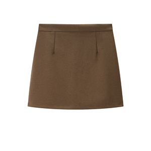Jupe longue plissée fluide taille haute pour femme, légère, idéale pour l'été et les tenues décontractées - Product Image 1