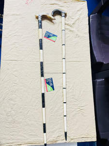 Falak World ไม้เดินเขาควายคุณภาพดีไม้เท้าดีไซน์ทันสมัยเดินป่าเคยใช้ในทุ่งน้ำแข็งฮอกกี้ - Product Image 5