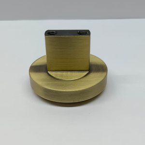 Round <b>Brass</b> Furniture <b>Knob</b> with Spiral Design for Drawer Cabinet Hardware Traditional Style Durable Finish - Product Image 5