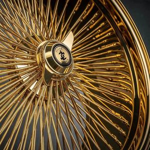 Cerchi in Lega JC Forged Gravity Cast 2026 con Coprimozzo Flottante, Raggi Neri DAYTON, Cerchi da 26 Pollici Sostitutivi - Product Image 5