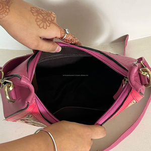 Handmade Western Hand <b>Tooled</b> <b>Leather</b> Shoulder Bag for Women Floral Carved Genuine <b>Leather</b> Cowgirl Purse Crossbody Saddle Handbag - Product Image 6