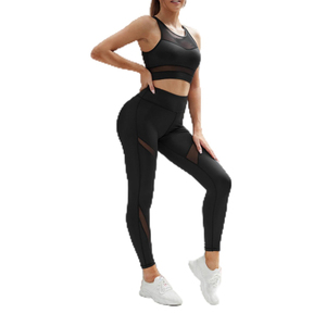 Conjuntos Deportivos de 2 Piezas para Mujer, Bra Deportivo y Leggings Sin Costuras, Ropa Deportiva para Yoga y Gimnasio - Product Image 4