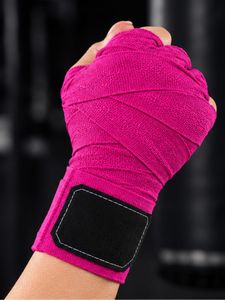 Vendas elásticas personalizadas con logo para boxeo, MMA, protección interior de muñeca, estilo mexicano, Muay Thai, Kickboxing, 5m, antideslizantes - Product Image 2