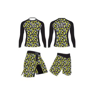 Nouveau modèle Rash Guards longs et MMA courts pour hommes pour la natation et le surf Arts martiaux - Product Image 1