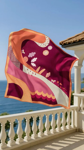 Tela de Satén Personalizada para Bufandas, Impresión a Medida, para Marca Blanca Europea, Israel, Islas, Eventos Corporativos, Publicidad, OEM, ODM - Product Image 4