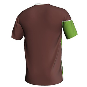 เสื้อฟุตบอลผู้ผลิตที่ดีที่สุด ผ้าสแปนเด็กซ์/คอตตอน ระบายอากาศได้ดี พิมพ์ลายด้านหน้า ชื่อผู้เล่นตามสั่ง คุณภาพพรีเมียม แห้งเร็ว - Product Image 2