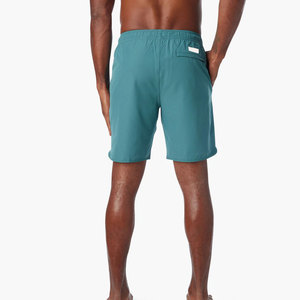 Shorts décontractés pour hommes, couleur personnalisée, logo frontal, 100% nylon toile, écologiques, motif uni, imperméables, style streetwear - Product Image 3