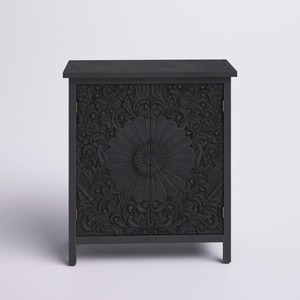 ตู้ไม้สีดำสไตล์ราชวงศ์แบบดั้งเดิม - Product Image 2