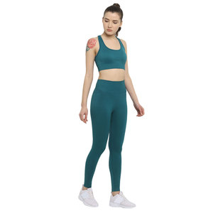 Best Supplier Women Seamless Breathable Lightweight Comfortable High Performance Fitness Wear High Waist Leggings Sports Bra Set - Product Image 4