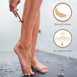 Safety <b>Razor</b> Stainless Steel Double Edge Safety <b>Razor</b> Men Metal Reusable <b>Razor</b> Stand Metal <b>Razor</b> <b>Blades</b> Man Latest New Design - Product Image 2