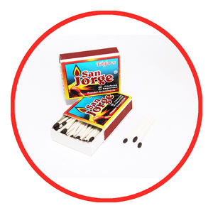 Cire sécurité correspond écologique 40 bâtons 40X33X12mm approvisionnement en vrac avec impression de l'Inde - Product Image 1