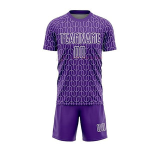 Prix de gros, uniforme de football respirant et léger de haute qualité, sublimation, logo personnalisé, créez votre propre design, unisexe, adultes - Product Image 2