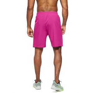Pantalones Cortos Deportivos de Poliéster Texturizado Tipo Waffle para Hombre, Sólidos, Casuales, Transpirables, para Gimnasio, Running y Entrenamiento - Product Image 3