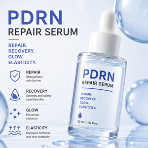 SKINOVA PDRN รีแพร์ โกลว์ แอมพูล บำรุงผิวชุ่มชื้น ยืดหยุ่น ดูแลผิวประจำวัน รับผลิตแบบ OEM ODM แบรนด์ส่วนตัว เครื่องสำอาง - Product Image 1
