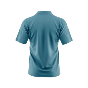 High Quality Custom Printed Front Logo Short Sleeve Polyester/Cotton Knitted Polo Shirts for <b>Coaches</b> & Casual Wear - Product Image 5