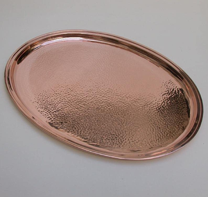 Latest <b>Copper</b> Fabulous Design Round Serving tray For Home Dinnerware Dishwasher Safe <b>Kitchen</b> Organizer <b>Accessories</b> - Product Image 5