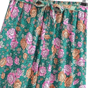 Combinaison imprimée bohème pour femmes, ensemble de tenue de plage - Product Image 5