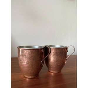 แก้วทองแดงโบราณและชุดของขวัญแก้วน้ำชา กาแฟ แก้วแฟนซี ใช้ซ้ำได้ ปลอดภัยสำหรับเครื่องล้างจาน อุปกรณ์ครัว - Product Image 3