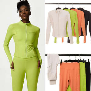 Manteau de sport d'hiver pour femme, chaud et respirant, avec capuche et col montant, 100 % coton, coupe ajustée, idéal pour l'extérieur et les loisirs - Product Image 2