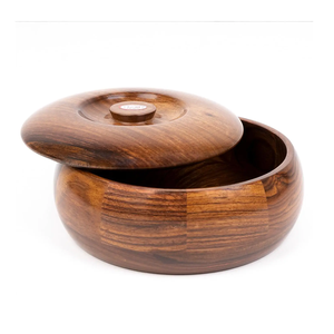 wood chapati box rice box keeps food warm & fresh casserole <b>cookware</b> for home kitchen accessory restaurant - Product Image 2