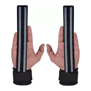 New Arrival Standard Power <b>Straps</b> Black Neoprene Power <b>Straps</b> Non-Slip Wrist Support <b>for</b> Deadlifts Power <b>Straps</b> <b>Lifting</b> Body - Product Image 6