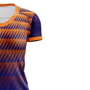 เสื้อฟุตบอลพิมพ์ลายแบบซับลิเมชั่นสั่งทำพิเศษ 100% โพลีเอสเตอร์ เป็นมิตรกับสิ่งแวดล้อม ระบายอากาศได้ดี เอวยางยืด แขนสั้น คอกลม ใส่ได้ทั้งชายและหญิง - Product Image 4