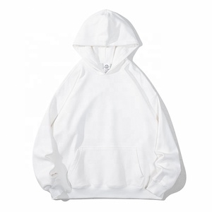 Mélange de coton 520gsm de haute qualité, vente en gros, sweat à capuche vierge à épaules tombantes pour hommes et femmes, impression de logo personnalisé - Product Image 6