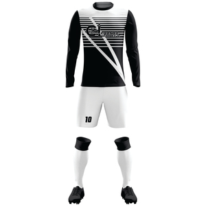 Conjunto de Camiseta y Pantalones Cortos de Fútbol Profesional con Ajuste Atlético y Tejido Premium con Control de Humedad - Product Image 1