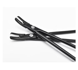 Pince de coagulation bipolaire de haute qualité pour la scellement des artères, noire avec câble, pour la chirurgie laparoscopique et l'hémostase chirurgicale - Product Image 4