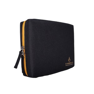 Étui organisateur personnalisé en polyester recyclé avec fermeture éclair, pochette de rangement durable pour accessoires de voyage, fabricant OEM - Product Image 3